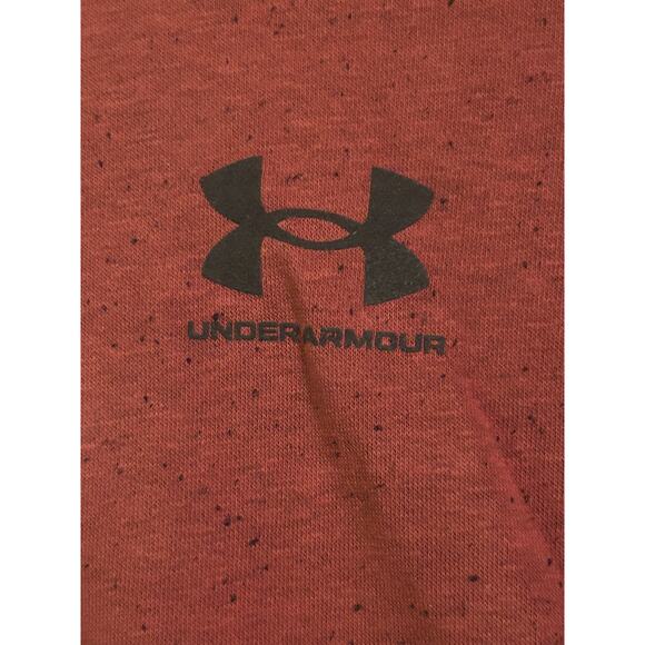 Under Armour Full Zip Burnt Orange Hoodie Size L - Picture 4 of 4